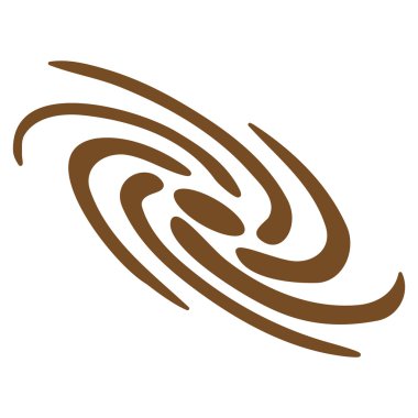 Galaktik düz simgesi