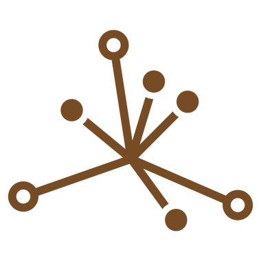 Dünya Boom düz simgesi