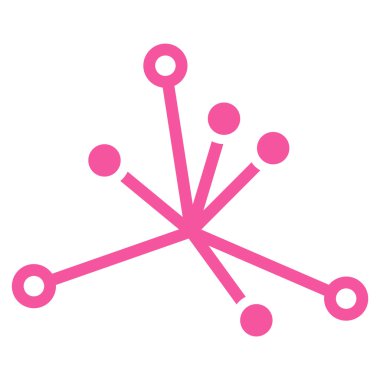 Dünya Boom düz simgesi