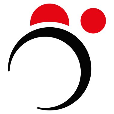 Gezegen sistemi düz simgesi