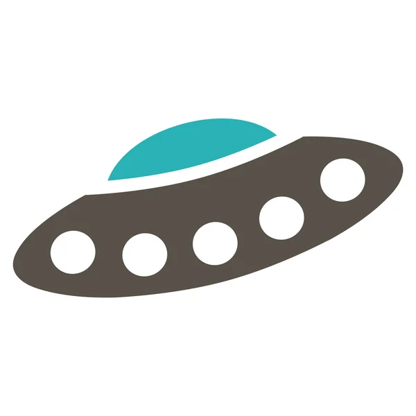 Visiteurs Spaceship Flat Icon — Photo
