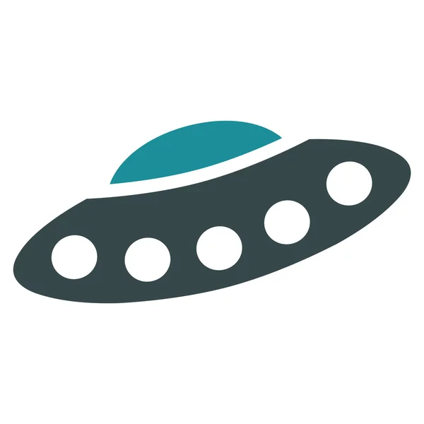 Visiteurs Spaceship Flat Icon — Photo