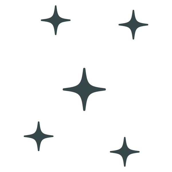 Stars Flat Icon — Stock Photo, Image