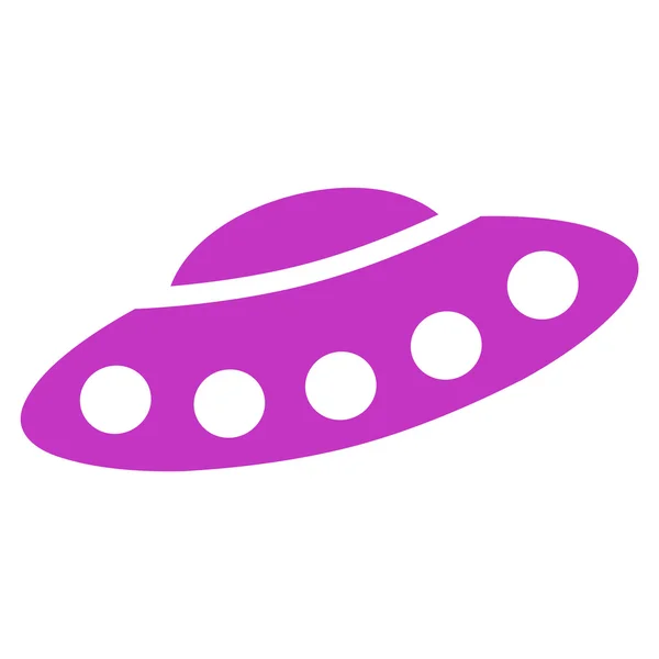 Visiteurs Spaceship Flat Icon — Photo