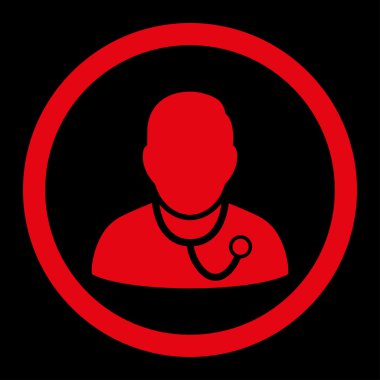 Doktor yuvarlak Raster simgesi