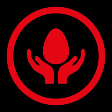 Kuluçka makinesi yuvarlak Raster simgesi