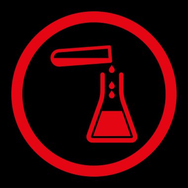 Sıvı transfüzyonu yuvarlak Raster simgesi