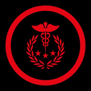 Caduceus Logo yuvarlak Raster simge