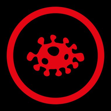 Bakteri yuvarlak Raster simgesi