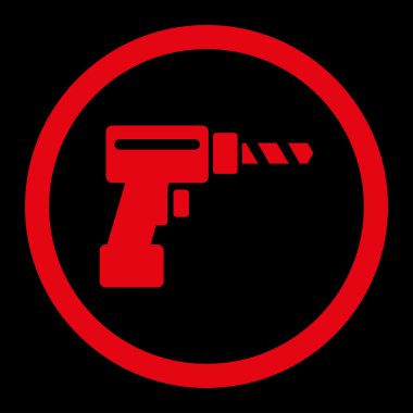 Matkap yuvarlak Raster simgesi