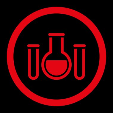 Kimyasal damarları yuvarlak Raster simgesi