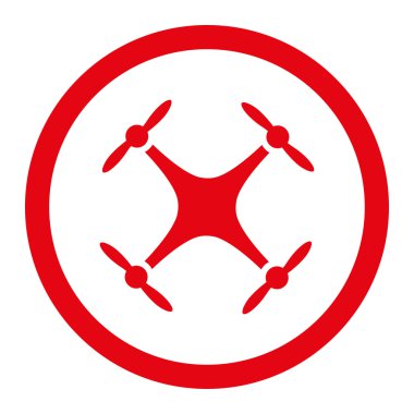 Airdrone yuvarlak Raster simgesi