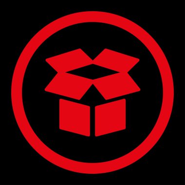 Aç kutusuna yuvarlak Raster simgesi