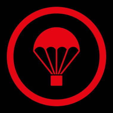 Paraşüt yuvarlak Raster simgesi