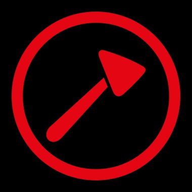 Nörolog çekiç yuvarlak Raster simgesi