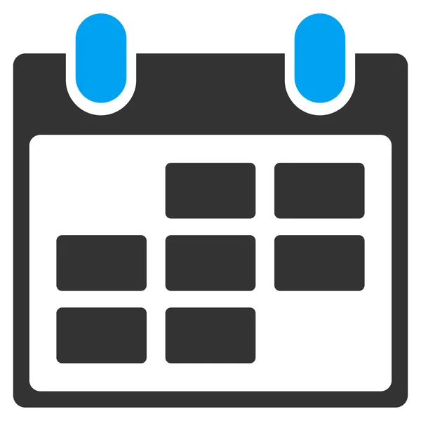 Kalender Flat Ikon — Stockfoto