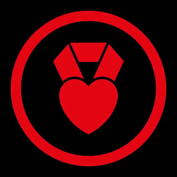 Сердечная икона — стоковое фото