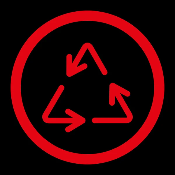 Recycle Arrows Rounded Raster Icon