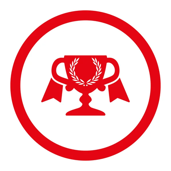 Award Cup Rounded Raster Icon — Stock Photo, Image