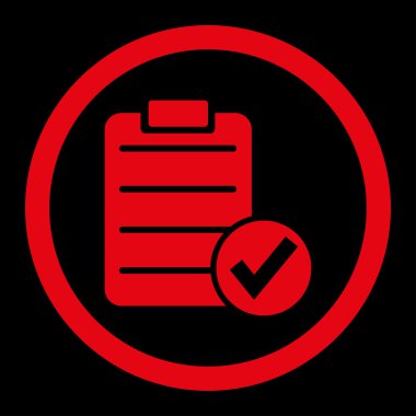 Form yuvarlak vektör simge uygulamak