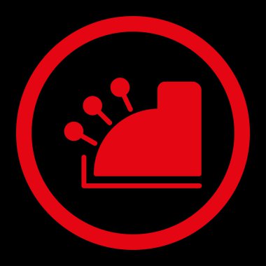 Para yuvarlak vektör simgesi