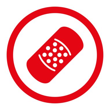 Yama yuvarlak vektör simgesi