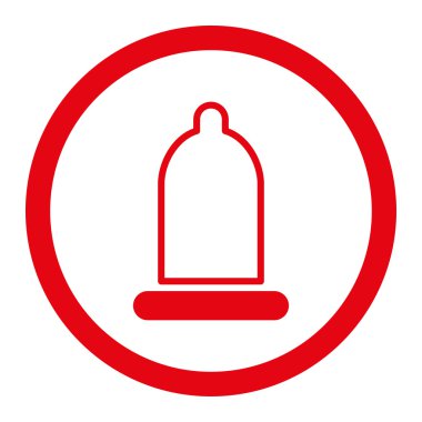 Koruyucu yuvarlak vektör simgesi