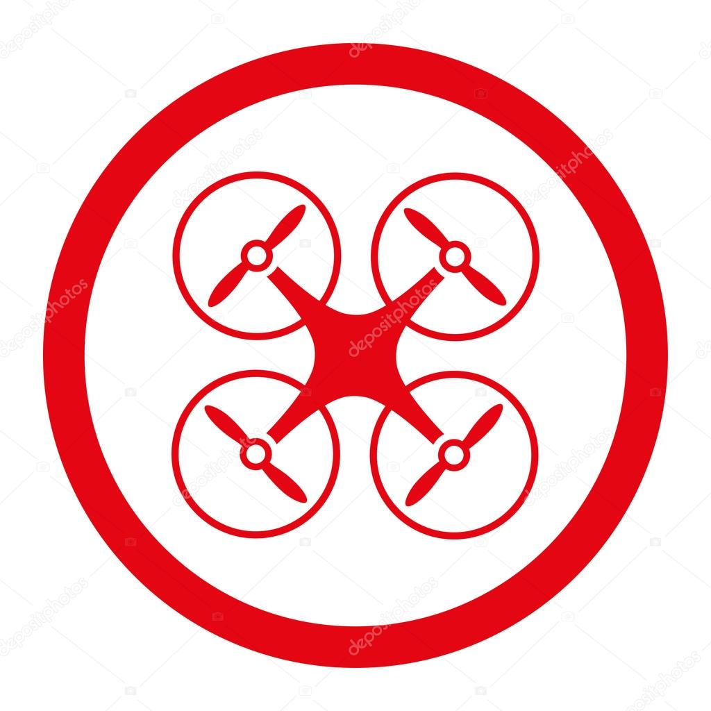 Nanocopter Rounded Vector Icon