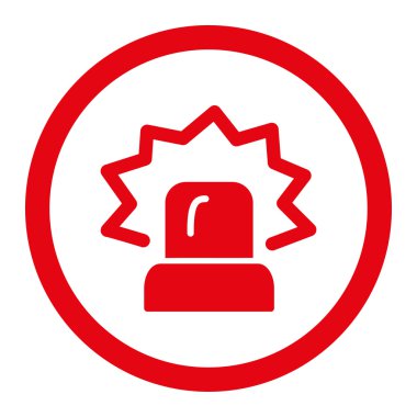 Alarm yuvarlak Raster simgesi