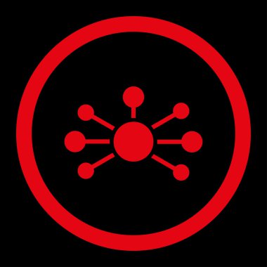 İlişkileri yuvarlak Raster simgesi