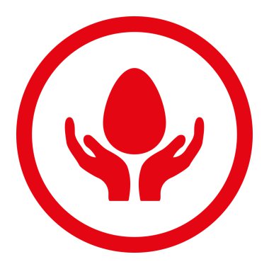 Kuluçka makinesi yuvarlak Raster simgesi