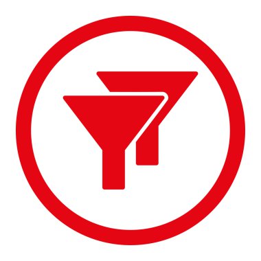 Filtreleri yuvarlak Raster simgesi