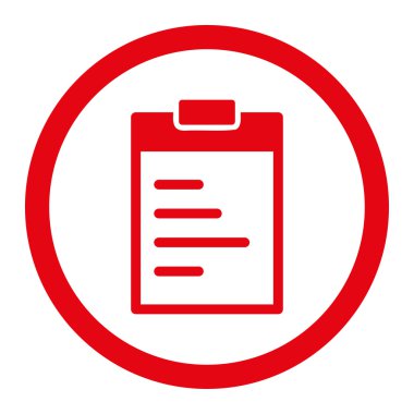 Pad metin yuvarlak Raster simgesi