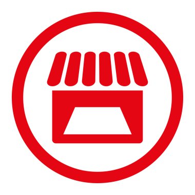 Mağaza yuvarlak Raster simgesi