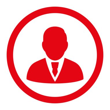 Yöneticisi yuvarlak Raster simgesi