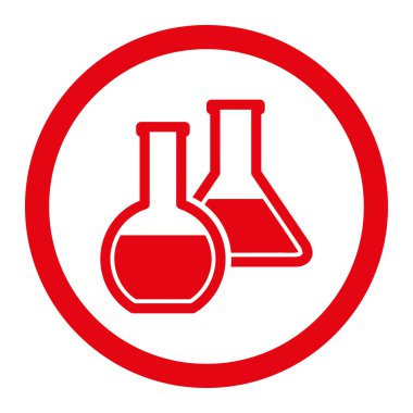 Cam şişeler yuvarlak Raster kutsal kişilerin resmi