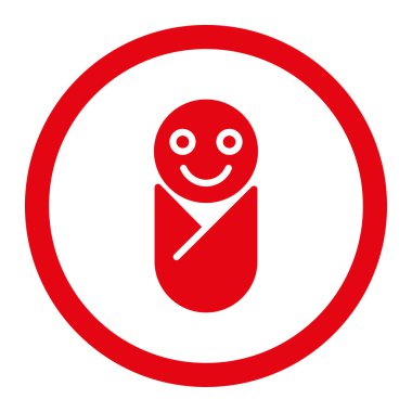 Bebek yuvarlak Raster simgesi