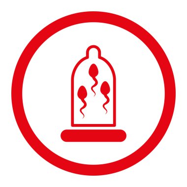 Sperm koruma yuvarlak Raster simgesi