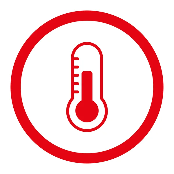 Растровая икона округлой температуры — стоковое фото
