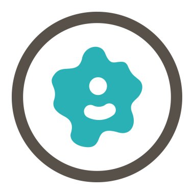 Ameba yuvarlak Raster simgesi