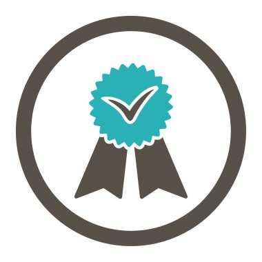 Onayı yuvarlak Raster simgesi