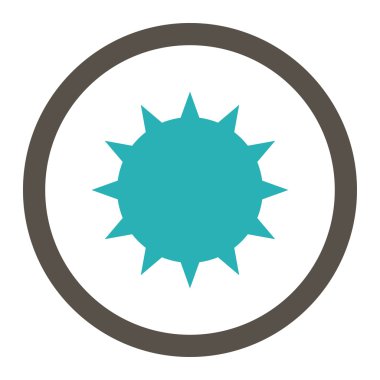 Bakteri yuvarlak Raster simgesi