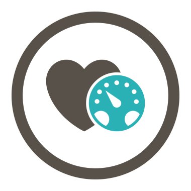 Tansiyon ölçer yuvarlak Raster simgesi