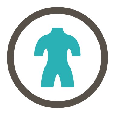 Vücut yuvarlak Raster simgesi