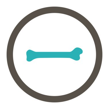 Kemik yuvarlak Raster simgesi