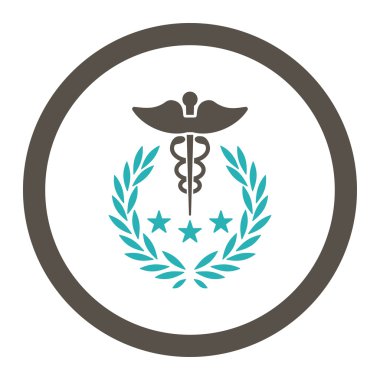 Caduceus Logo yuvarlak Raster simge