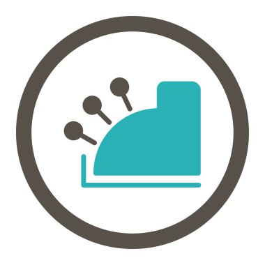 Para yuvarlak Raster simgesi