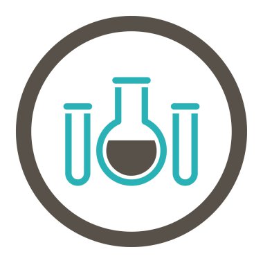 Kimyasal damarları yuvarlak Raster simgesi