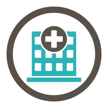 Klinik yuvarlak Raster simgesi