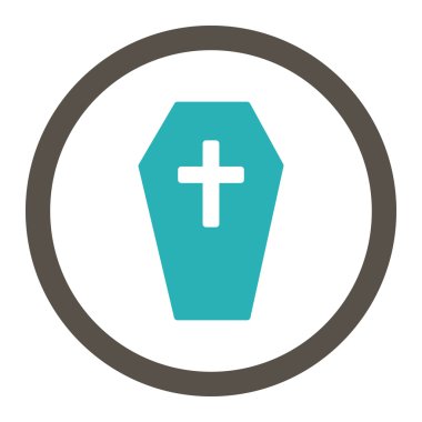 Tabut yuvarlak Raster simgesi